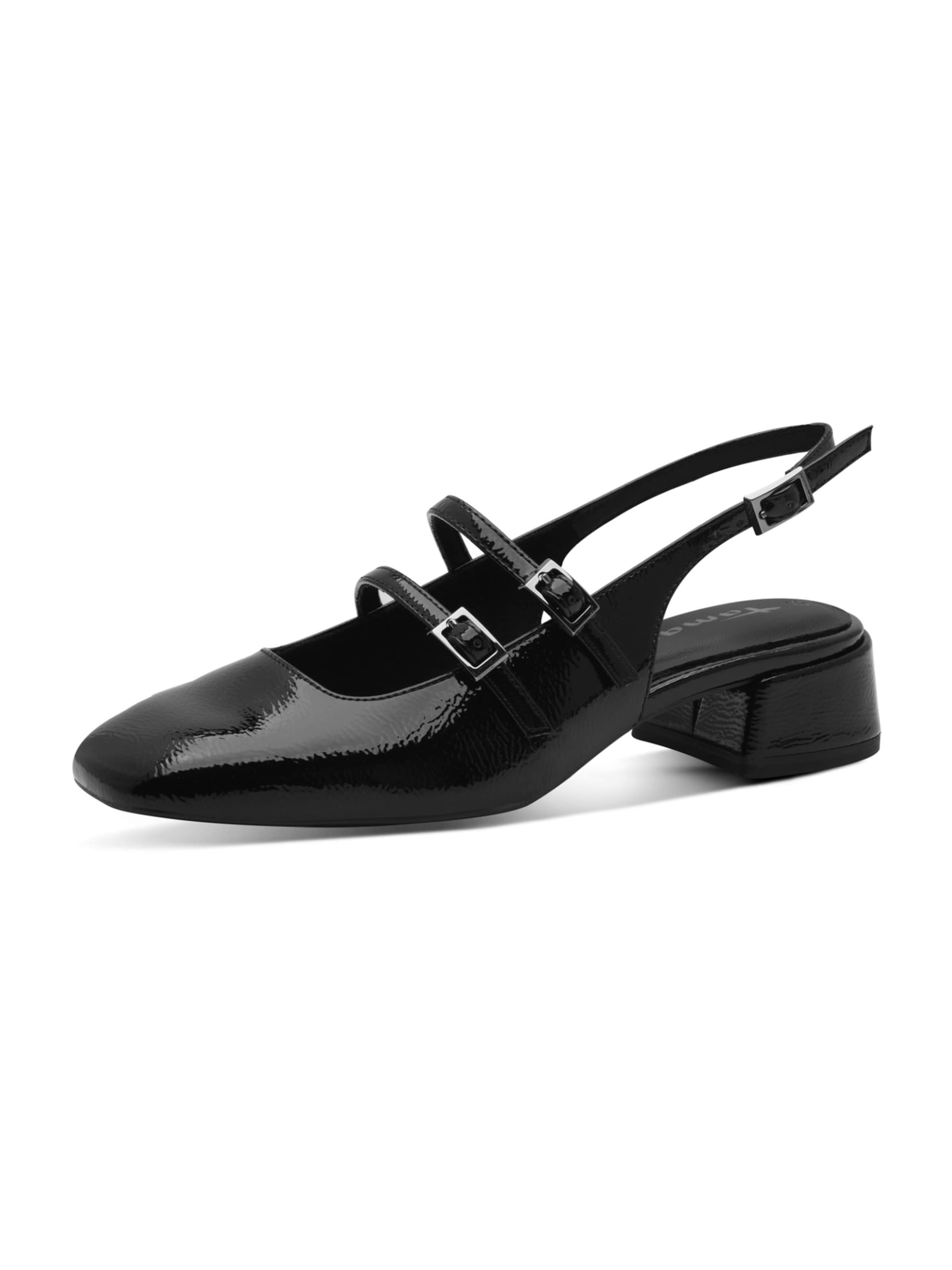 Tamaris Slingback pumps in Black: front