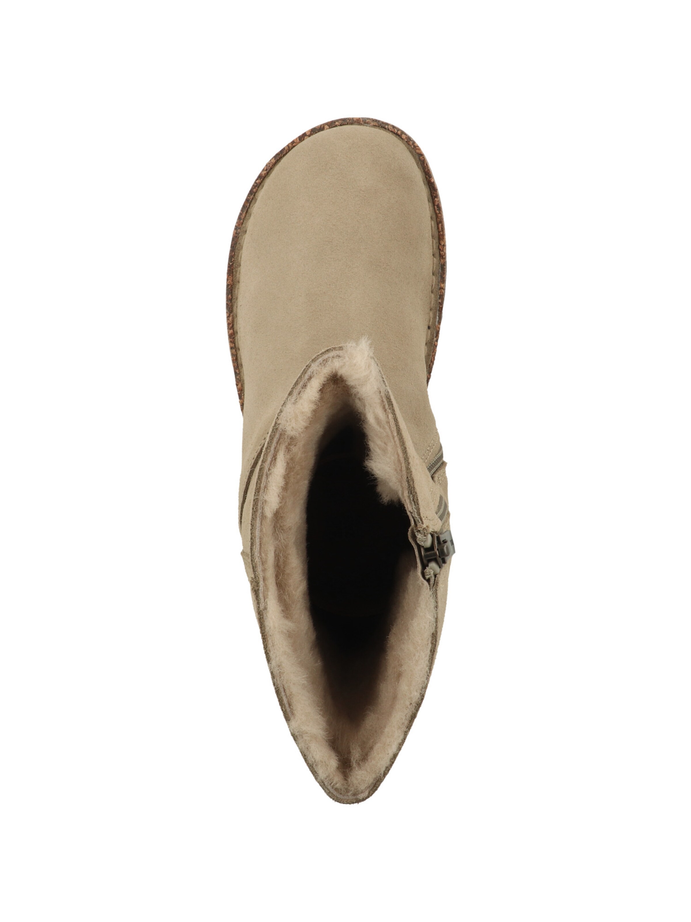 BIRKENSTOCK - Botas en beige: arriba