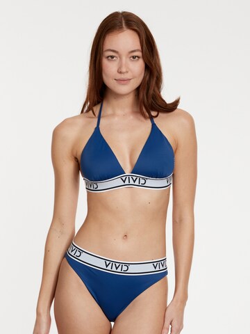 Triangolo Top per bikini 'Mix&Match' di VIVID in blu: frontale