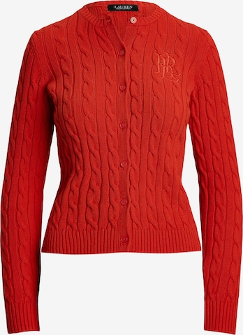 Lauren Ralph Lauren Kardigán - Oranžová: predná strana