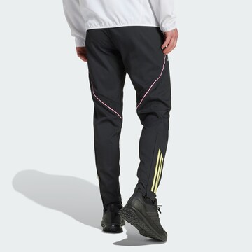 Effilé Pantalon de sport 'Juventus Turin Tiro 25 Competition' ADIDAS PERFORMANCE en noir