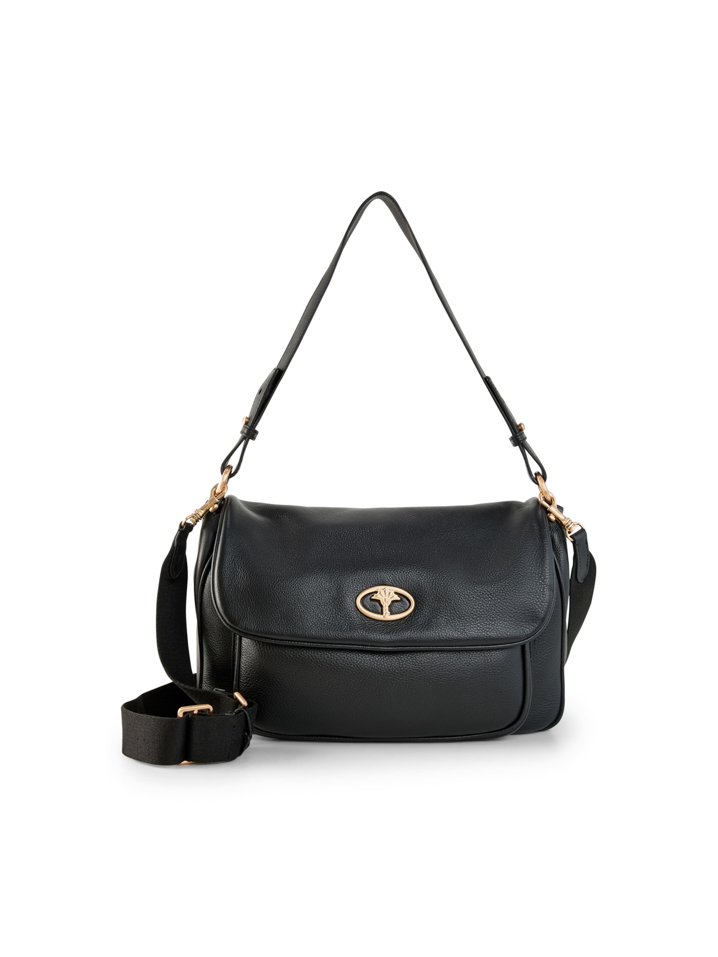Sac bandoulière 'Panarea Louna' JOOP! en noir : devant