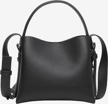 MANGO Handväska 'LUCIA' i svart: framsida