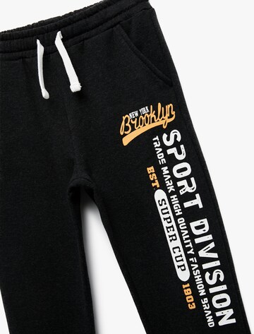 Koton Tapered Trousers in Black