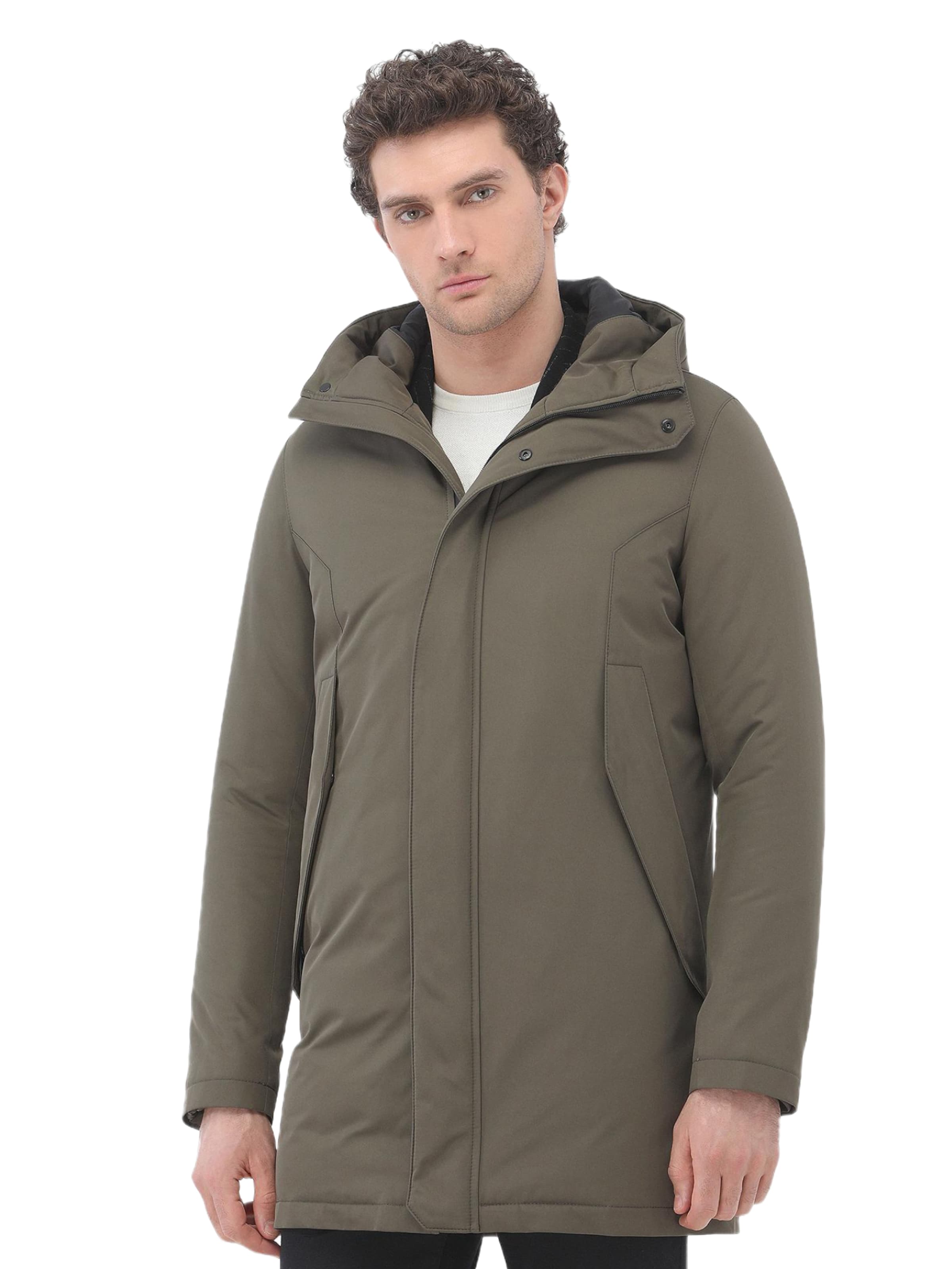 KİP Winter coat in Green: front