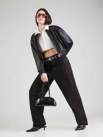 Loosefit Jeans 'Leni_B' di HUGO in nero