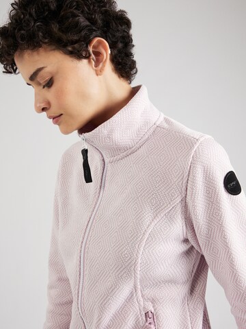 ICEPEAK Athletic Fleece Jacket 'AULTI' in Pink