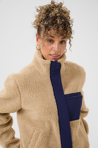 Love Copenhagen Fleece jacket 'Vigga' in Beige