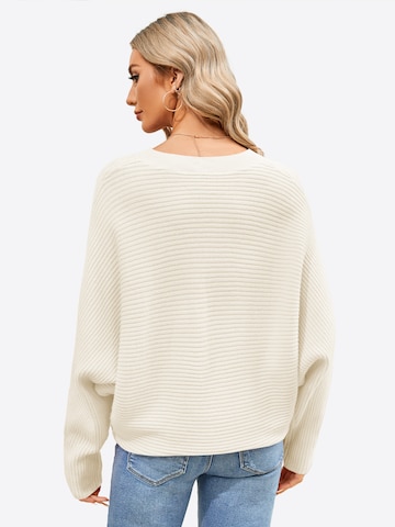 Imily Bela Pullover i beige: tilbage