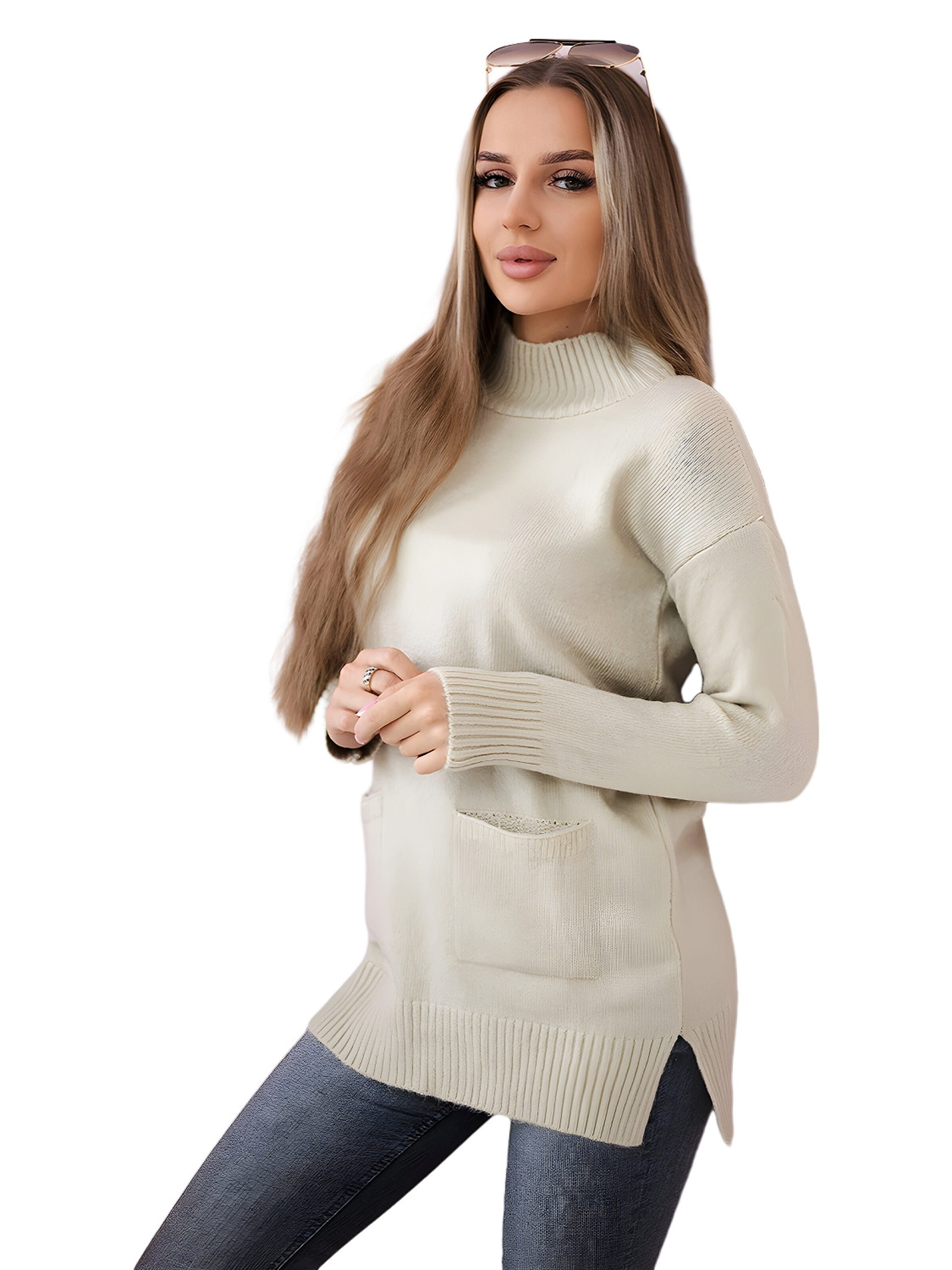 Lumera Pullover‌‌‌‌‌ in Beige: Vorderseite