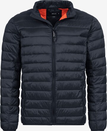 INDICODE Winter Jacket in Black: front