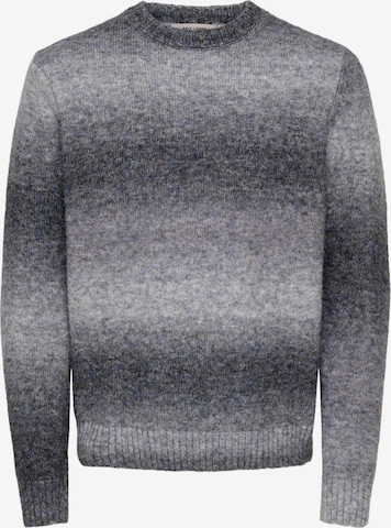Pullover 'ONSMACK' di Only & Sons in grigio: frontale