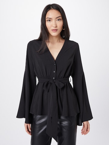 In The Style Bluse 'JAC JOSSA' in Schwarz: predná strana