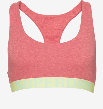 Bustier Soutien-gorge de sport Superdry en orange : devant