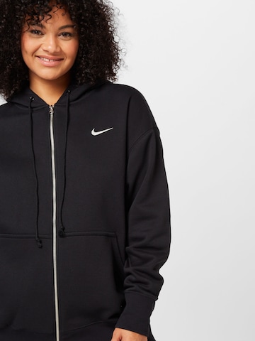 Nike Sportswear Sweatjacke in Schwarz