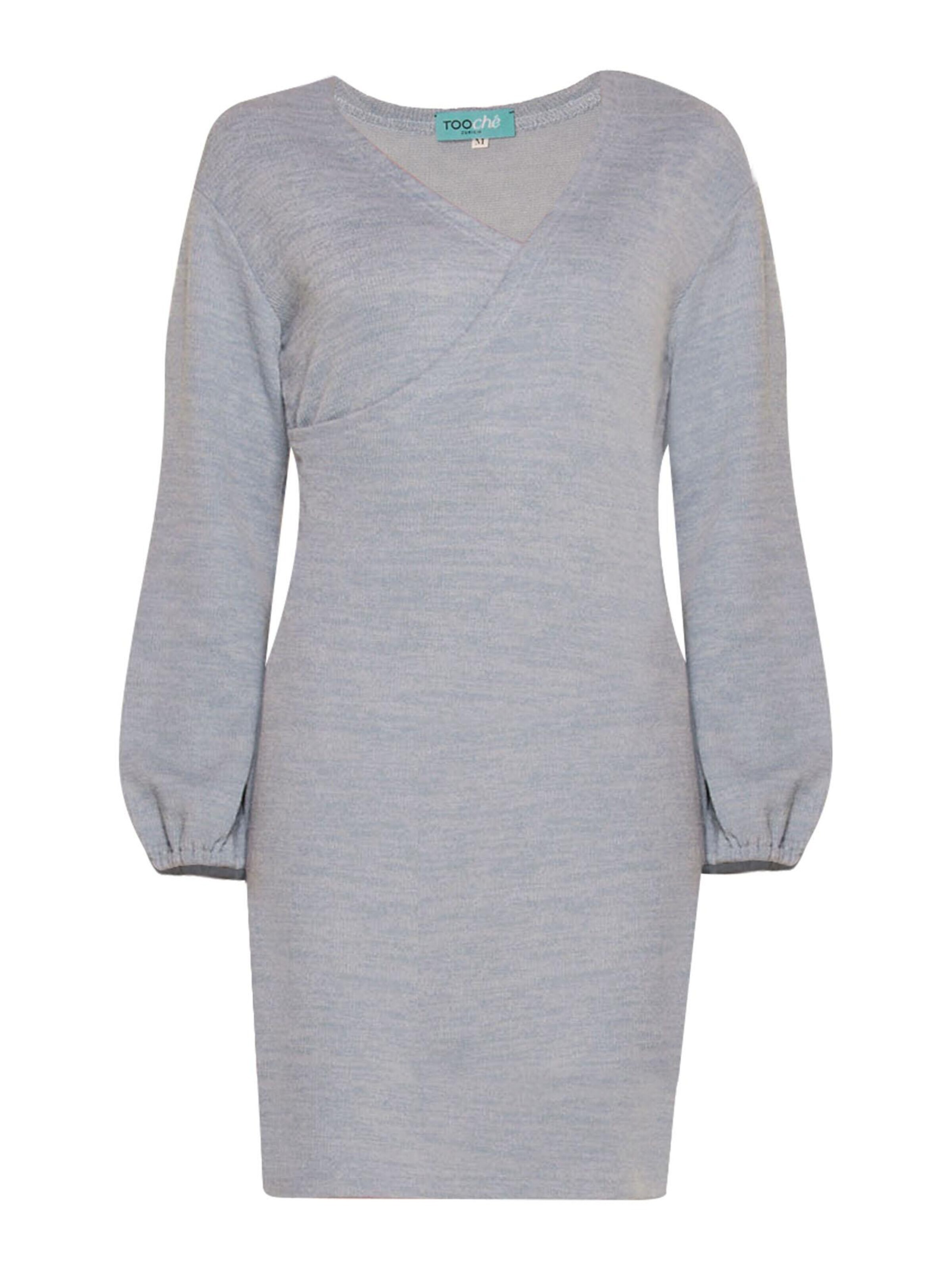 TOOche Dress in Grey: front