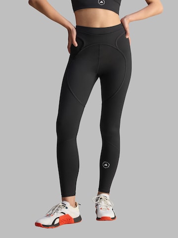 ADIDAS BY STELLA MCCARTNEY Skinny Sportovní kalhoty 'TPR 1/1' – černá: přední strana
