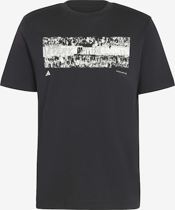 ADIDAS SPORTSWEAR Toiminnallinen paita 'STAD FAN' värissä musta: etupuoli