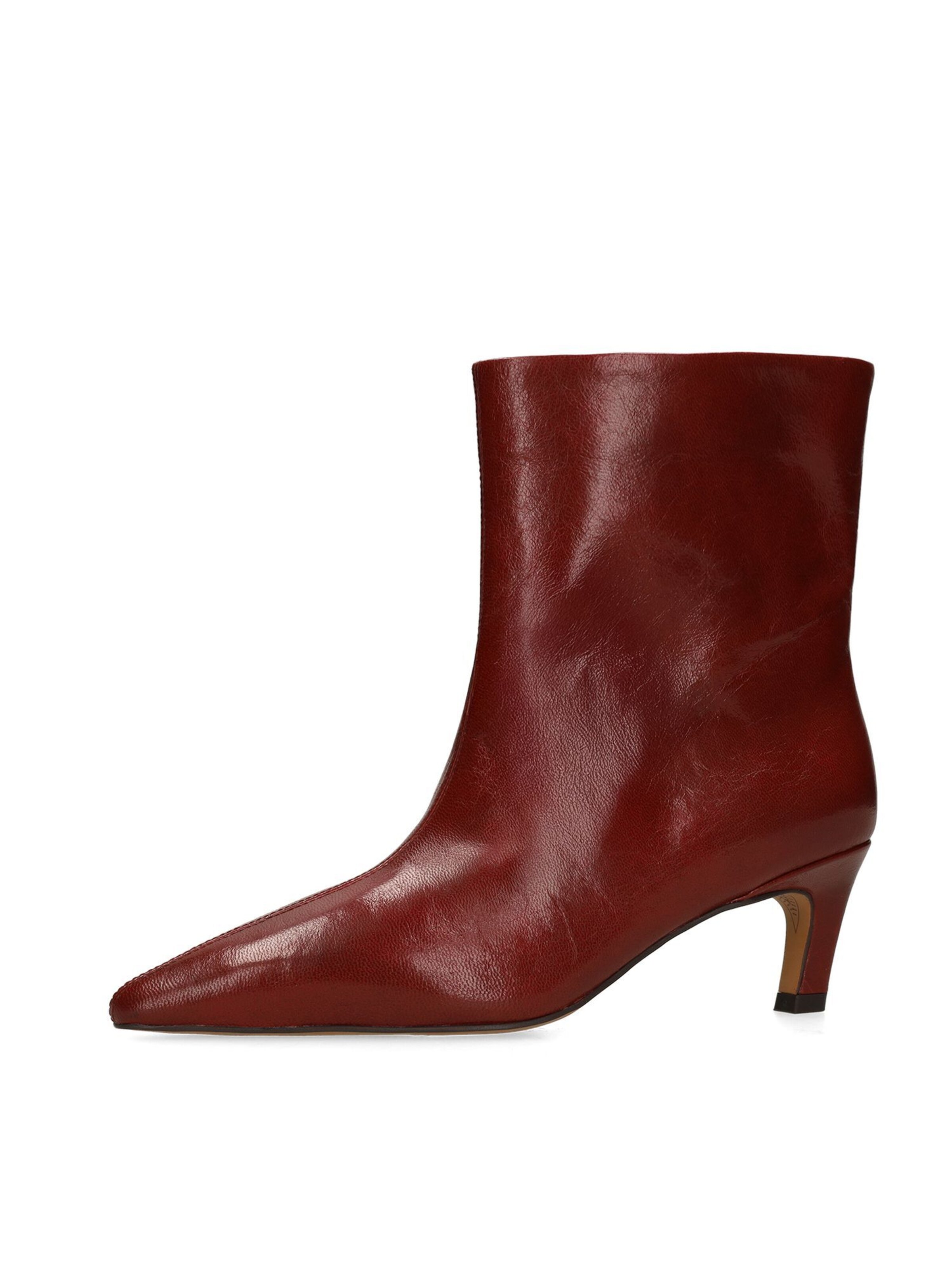 Bottines MANFIELD en rouge : devant