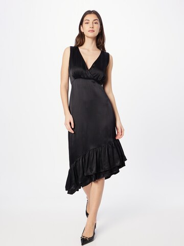 Wallis Dress in Black: front