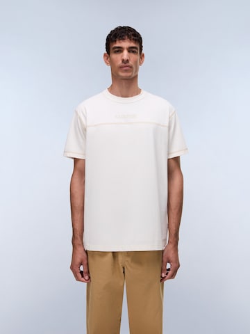 NAPAPIJRI Tričko 'S-UMBRA SS' - Biela