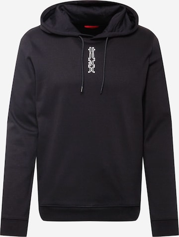 HUGO Sweatshirt 'Dondy' in Black: front