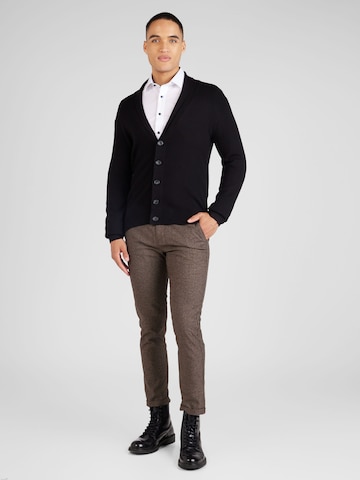 Lindbergh Slimfit Chino in Bruin