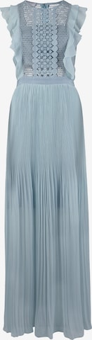 APART Abendkleid mit Netzware in Blau: predná strana