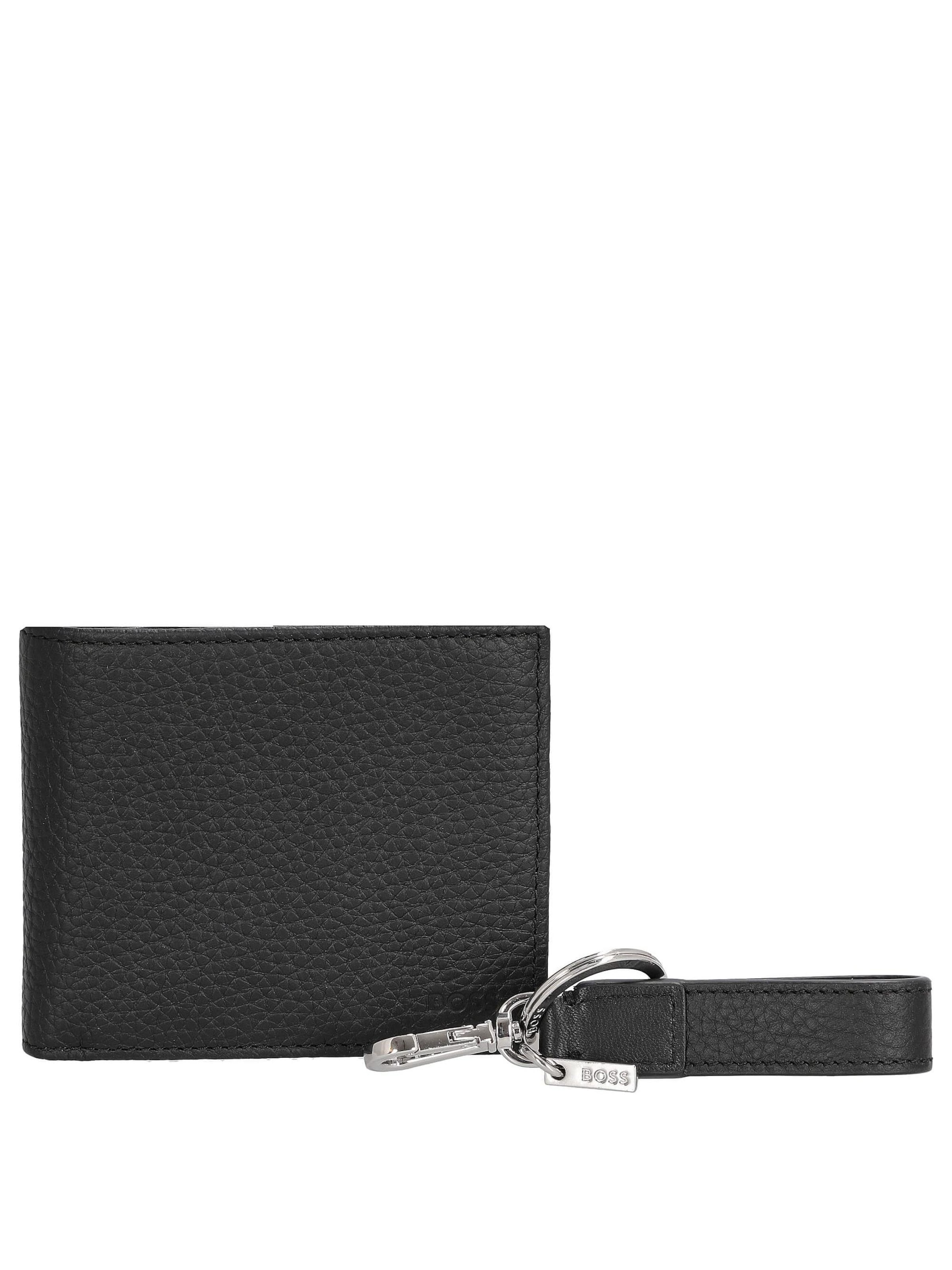 HUGO BOSS Portemonnaie‌‌‌‌‌‌‌‌ in Schwarz: Vorderseite