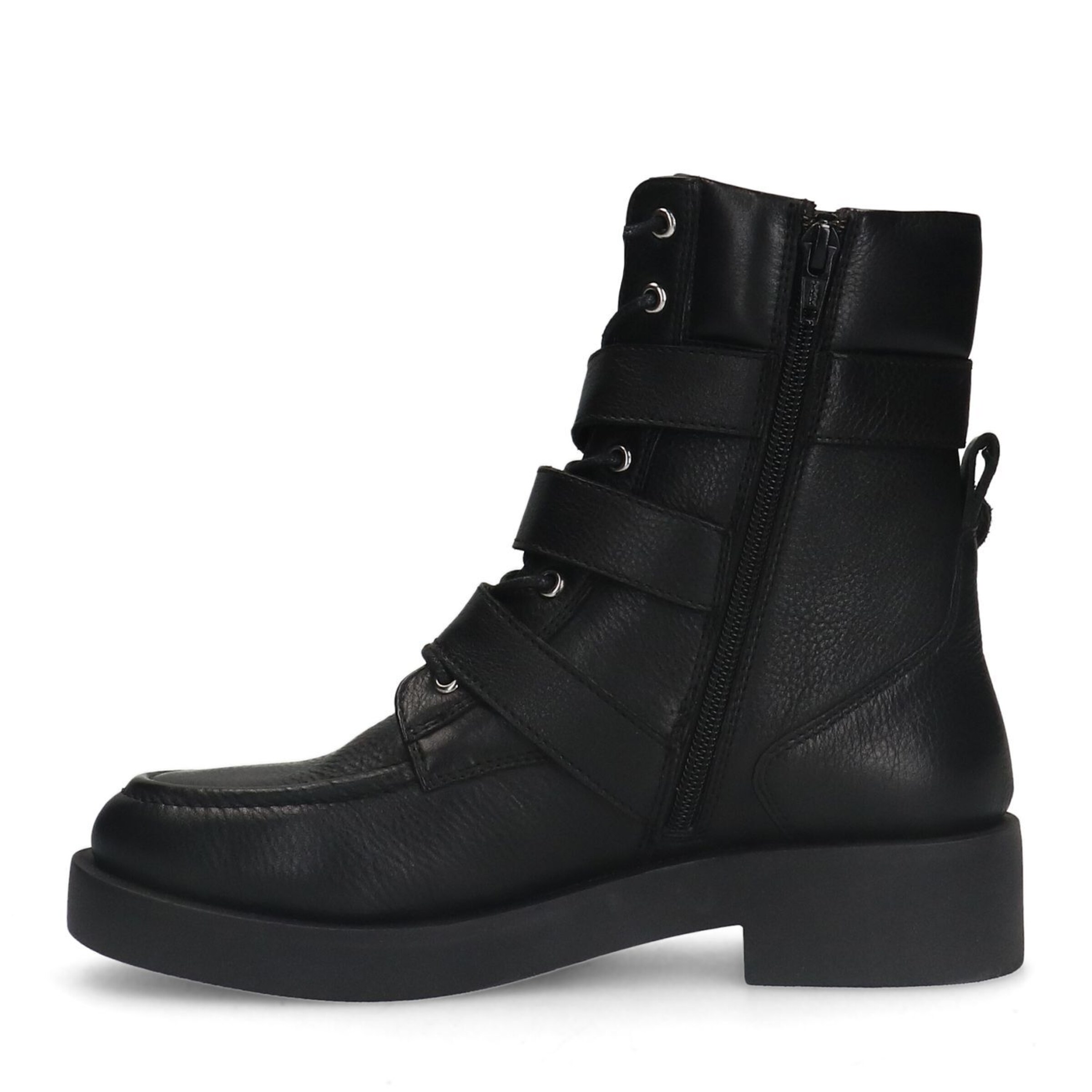 Bottines à lacets SACHA en noir