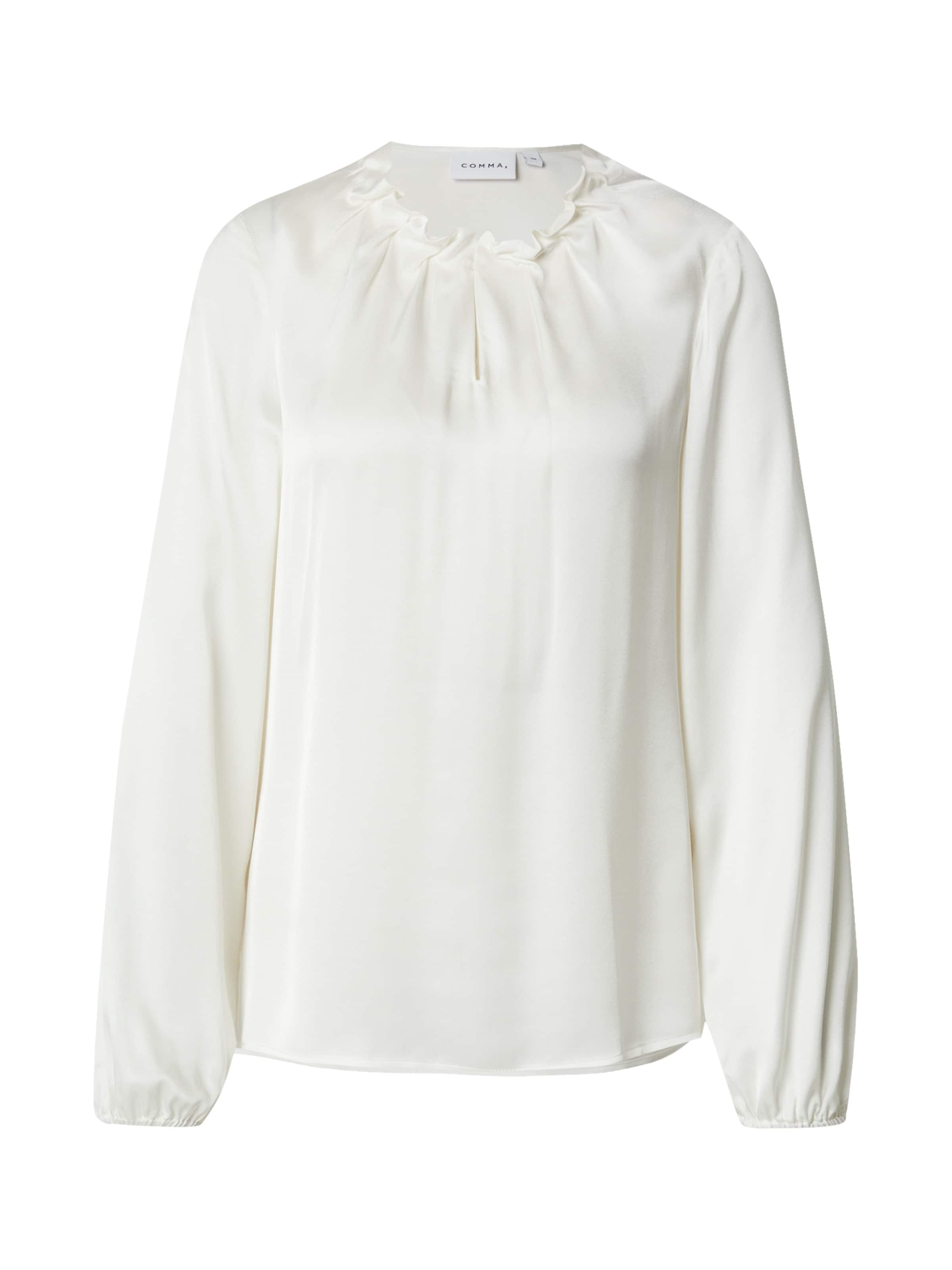 COMMA Blouse in Wit: voorkant