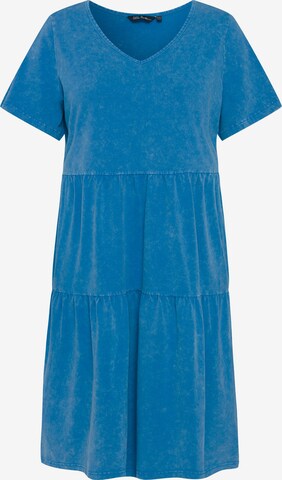 Robe Ulla Popken en bleu : devant