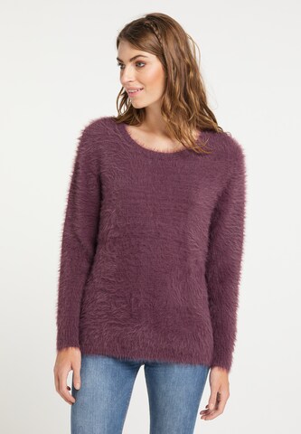 usha FESTIVAL Sweater in Red: front
