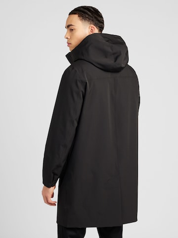 NN07 Ανοιξιάτικο και φθινοπωρινό παλτό 'Knox 8240' σε μαύρο
