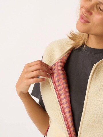 Billybelt Vest 'Sherpa Weste' in Beige