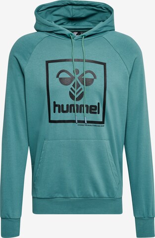 Sweat de sport Hummel en bleu : devant