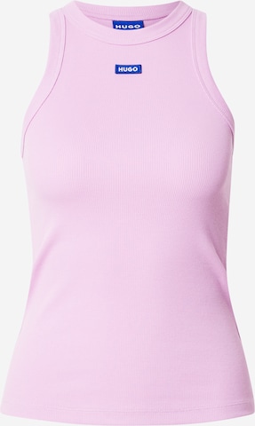 rožinė HUGO Palaidinė be rankovių 'Easy': priekis
