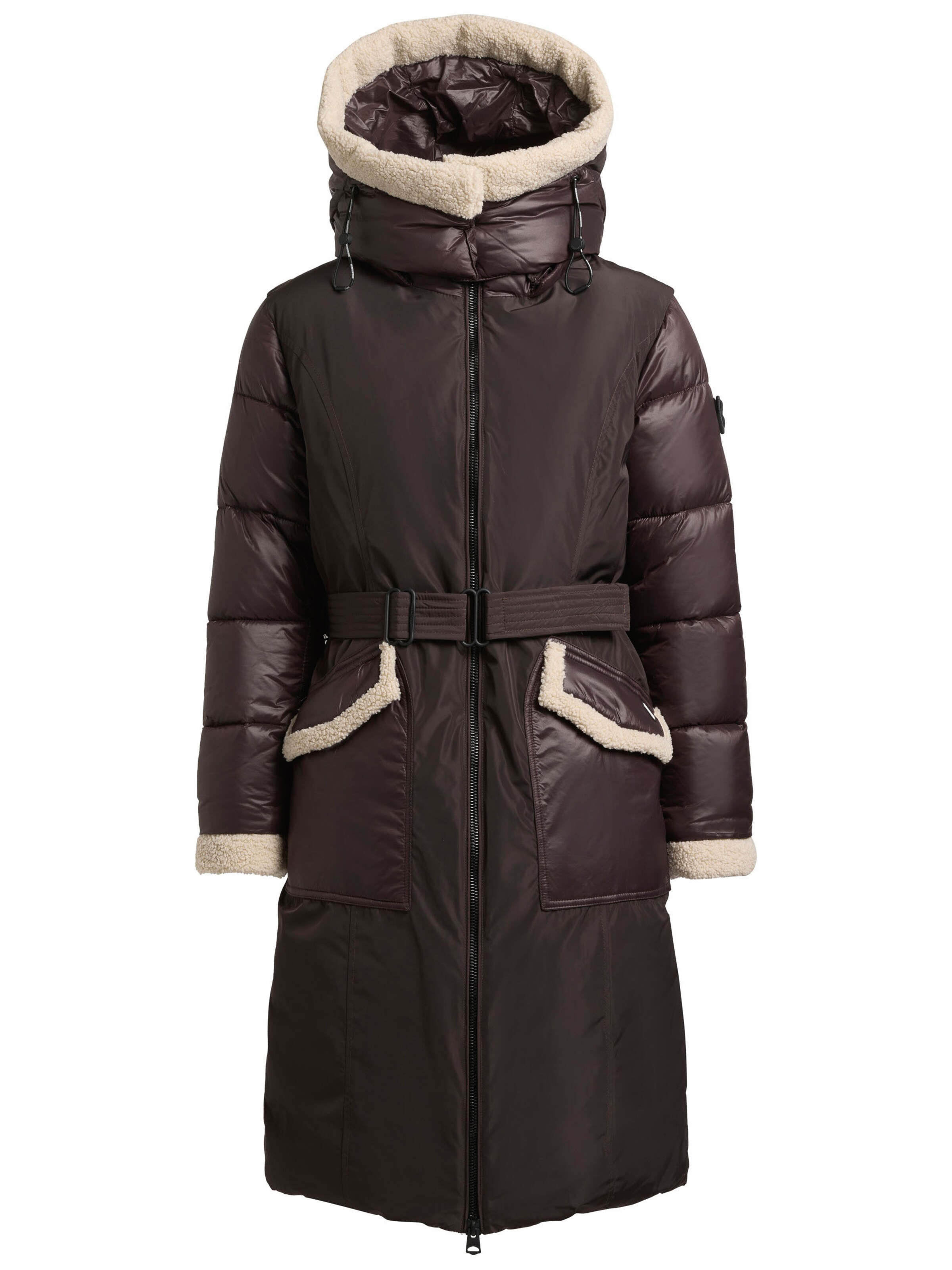 khujo Winter coat 'Pobby' in Purple: front