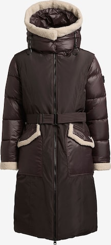 khujo Зимнее пальто 'Pobby' в Лиловый: спереди