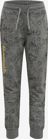 Effilé Pantalon minimum en gris : devant
