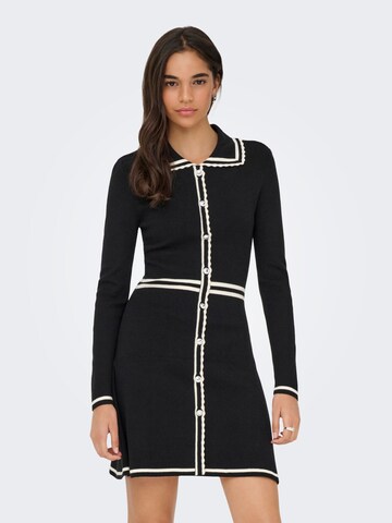 ONLY Kleid 'ONLLUA' in Schwarz: Vorderseite