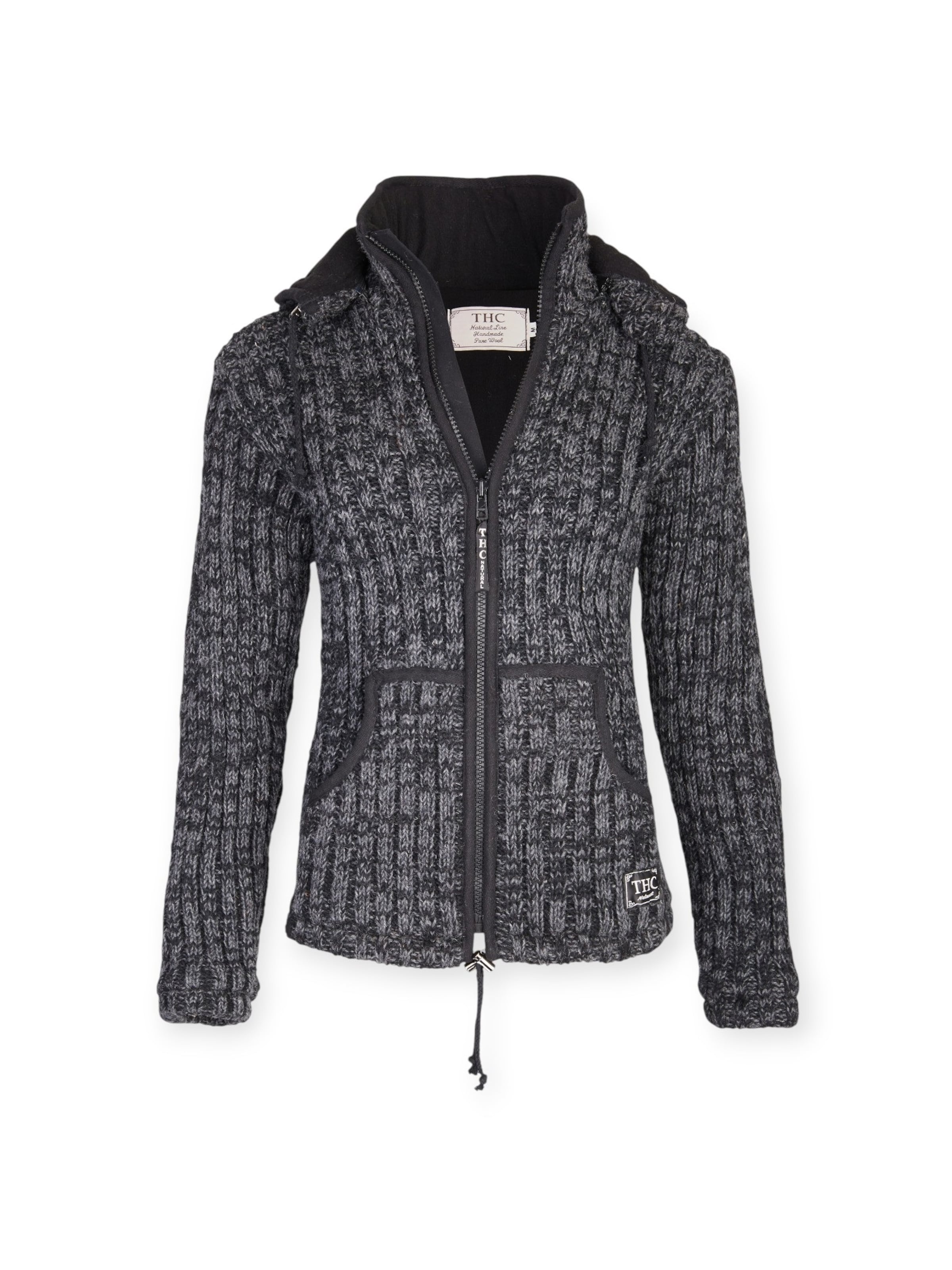 THC Natural Line Winterjacke '714'‌‌‌‌‌‌‌ in Grau: Vorderseite