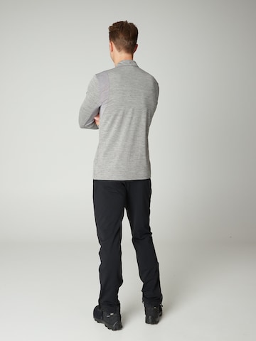 PROTEST Sports sweatshirt 'PRTSTRAYED' in Grey