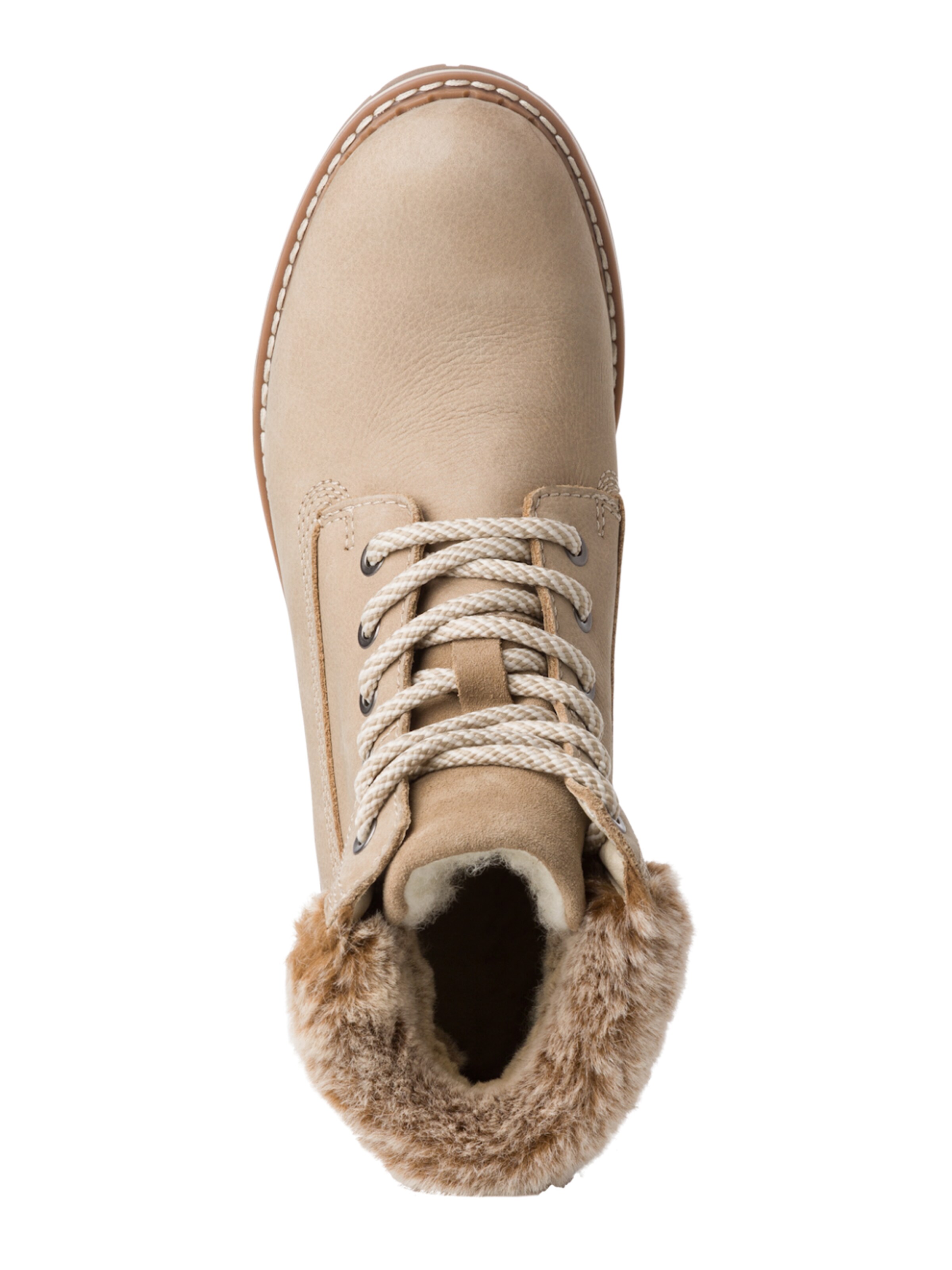 Tamaris - Botim com fivela em bege