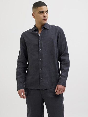 Coupe regular Chemise JACK & JONES en bleu : devant