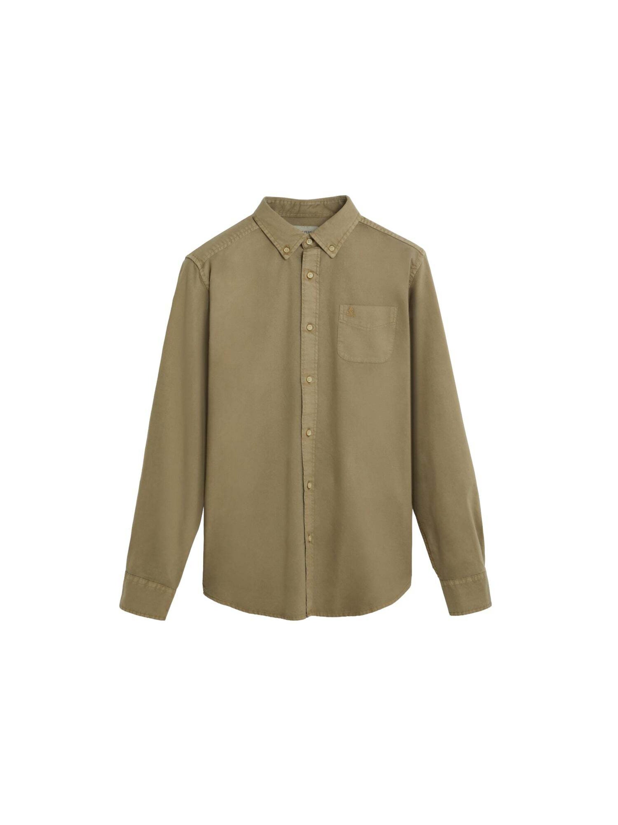 Scalpers Mugav suurus Triiksärk, värv roheline: eest vaates