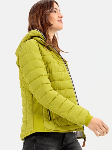 CAMEL ACTIVE Steppjacke aus recyceltem Polyester in Grün