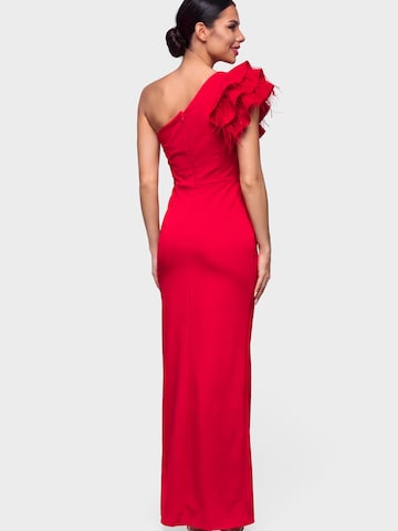 Ombre - Vestido de noche en rojo