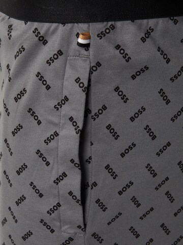 BOSS Rövid pizsama - szürke