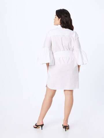 Twinset Платье-рубашка в Белый